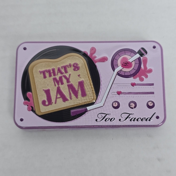 Too Faced That's My Jam Eyeshadow Palette New In Box Purple Pink Vinyl Record - Picture 2 of 7